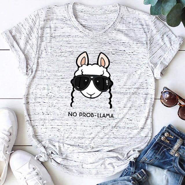 Plus Size Women T-shirt Avocado Pattern Funny T-Shirt Women O-Neck  Tops - Kpopshop