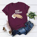 Plus Size Women T-shirt Avocado Pattern Funny T-Shirt Women O-Neck  Tops - Kpopshop