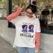 Kpopshop Originals - star embroidery korean Women Funny T-Shirts white Black Tops Female - Kpopshop