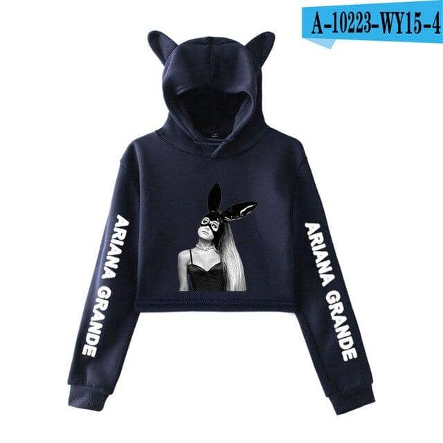 Kpop Newest Frdun Tommy 2018 NEW Ariana Grande hot fashion so trend sala Cat Crop Top Women Hoodies Sweatshirts Sexy Kpop Harajuku Plus Size that you'll fall in love with. At an affordable price at KPOPSHOP, We sell a variety of Frdun Tommy 2018 NEW Ariana Grande hot fashion so trend sala Cat Crop Top Women Hoodies Sweatshirts Sexy Kpop Harajuku Plus Size with Free Shipping.