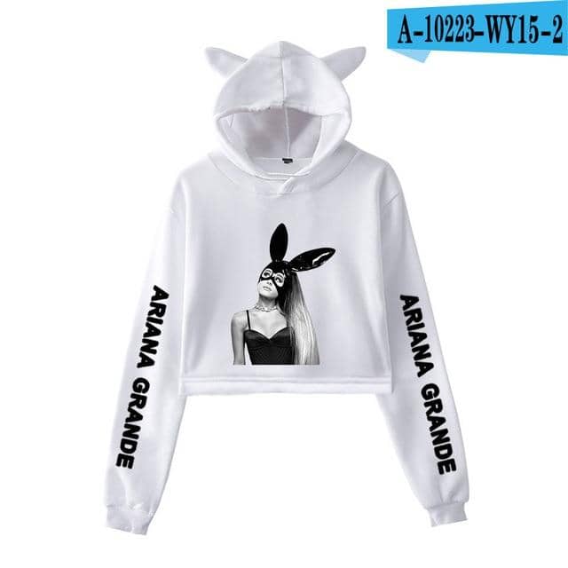 Kpop Newest Frdun Tommy 2018 NEW Ariana Grande hot fashion so trend sala Cat Crop Top Women Hoodies Sweatshirts Sexy Kpop Harajuku Plus Size that you'll fall in love with. At an affordable price at KPOPSHOP, We sell a variety of Frdun Tommy 2018 NEW Ariana Grande hot fashion so trend sala Cat Crop Top Women Hoodies Sweatshirts Sexy Kpop Harajuku Plus Size with Free Shipping.