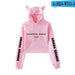 Kpop Newest Frdun Tommy 2018 NEW Ariana Grande hot fashion so trend sala Cat Crop Top Women Hoodies Sweatshirts Sexy Kpop Harajuku Plus Size that you'll fall in love with. At an affordable price at KPOPSHOP, We sell a variety of Frdun Tommy 2018 NEW Ariana Grande hot fashion so trend sala Cat Crop Top Women Hoodies Sweatshirts Sexy Kpop Harajuku Plus Size with Free Shipping.