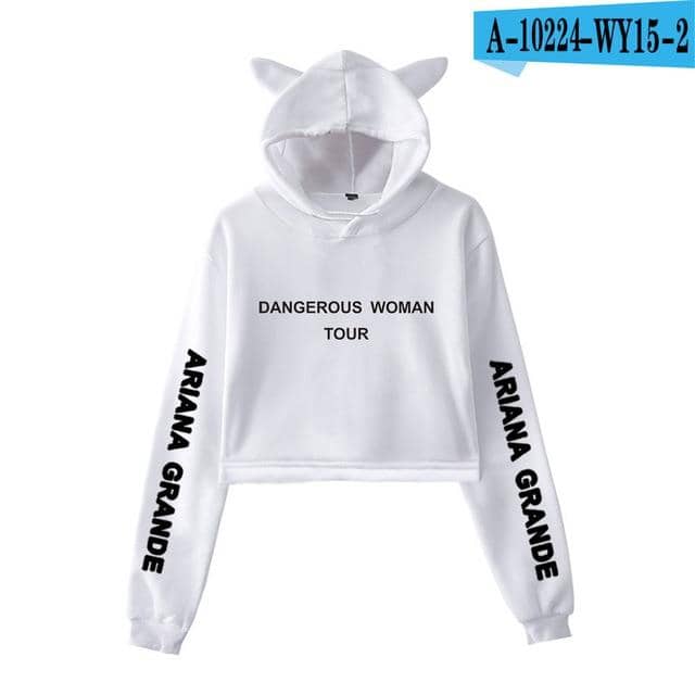 Kpop Newest Frdun Tommy 2018 NEW Ariana Grande hot fashion so trend sala Cat Crop Top Women Hoodies Sweatshirts Sexy Kpop Harajuku Plus Size that you'll fall in love with. At an affordable price at KPOPSHOP, We sell a variety of Frdun Tommy 2018 NEW Ariana Grande hot fashion so trend sala Cat Crop Top Women Hoodies Sweatshirts Sexy Kpop Harajuku Plus Size with Free Shipping.