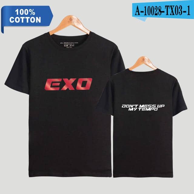 Kpop Newest Tommy 201 New EXO combination fashion T-Shirt Short Sleeve Popular Top Summer Fashion Women 100% Cotton sala hot Clothes that you'll fall in love with. At an affordable price at KPOPSHOP, We sell a variety of Tommy 201 New EXO combination fashion T-Shirt Short Sleeve Popular Top Summer Fashion Women 100% Cotton sala hot Clothes with Free Shipping.