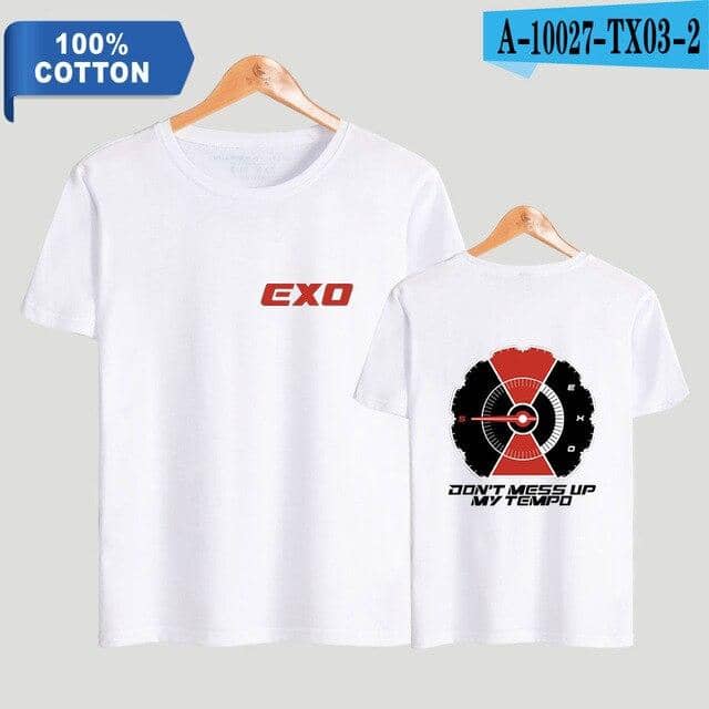 Kpop Newest Tommy 201 New EXO combination fashion T-Shirt Short Sleeve Popular Top Summer Fashion Women 100% Cotton sala hot Clothes that you'll fall in love with. At an affordable price at KPOPSHOP, We sell a variety of Tommy 201 New EXO combination fashion T-Shirt Short Sleeve Popular Top Summer Fashion Women 100% Cotton sala hot Clothes with Free Shipping.