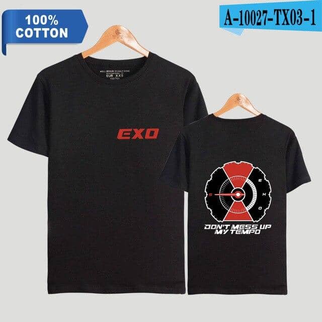 Kpop Newest Tommy 201 New EXO combination fashion T-Shirt Short Sleeve Popular Top Summer Fashion Women 100% Cotton sala hot Clothes that you'll fall in love with. At an affordable price at KPOPSHOP, We sell a variety of Tommy 201 New EXO combination fashion T-Shirt Short Sleeve Popular Top Summer Fashion Women 100% Cotton sala hot Clothes with Free Shipping.
