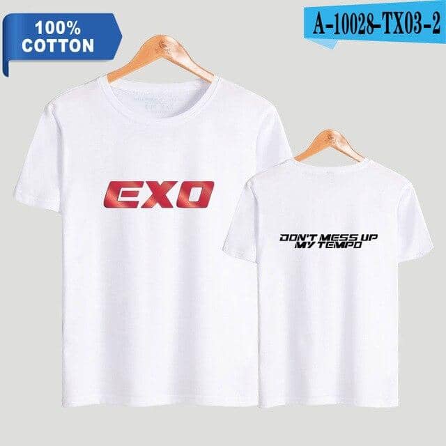 Kpop Newest Tommy 201 New EXO combination fashion T-Shirt Short Sleeve Popular Top Summer Fashion Women 100% Cotton sala hot Clothes that you'll fall in love with. At an affordable price at KPOPSHOP, We sell a variety of Tommy 201 New EXO combination fashion T-Shirt Short Sleeve Popular Top Summer Fashion Women 100% Cotton sala hot Clothes with Free Shipping.
