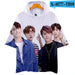 3D ATEEZ Idol Women Fans T-Shirt Loose funny Plus Size Kpop - Kpopshop