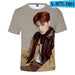 3D Ateez T-shirt Women 3D Korean Popular Combination Exclusive 3D T-shirt Women T Shirts - Kpopshop