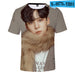 3D Ateez T-shirt Women 3D Korean Popular Combination Exclusive 3D T-shirt Women T Shirts - Kpopshop