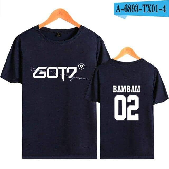 Kpop Newest Tommy GOT7 K-Pop Hip Hop Print Korean Women Short Sleeve GOT7 Kpop T-shirt Top Fashion Tee Shirt Plus Size Summer Clothes that you'll fall in love with. At an affordable price at KPOPSHOP, We sell a variety of Tommy GOT7 K-Pop Hip Hop Print Korean Women Short Sleeve GOT7 Kpop T-shirt Top Fashion Tee Shirt Plus Size Summer Clothes with Free Shipping.