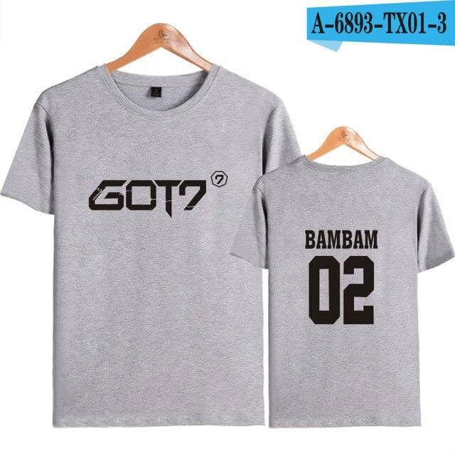 Kpop Newest Tommy GOT7 K-Pop Hip Hop Print Korean Women Short Sleeve GOT7 Kpop T-shirt Top Fashion Tee Shirt Plus Size Summer Clothes that you'll fall in love with. At an affordable price at KPOPSHOP, We sell a variety of Tommy GOT7 K-Pop Hip Hop Print Korean Women Short Sleeve GOT7 Kpop T-shirt Top Fashion Tee Shirt Plus Size Summer Clothes with Free Shipping.