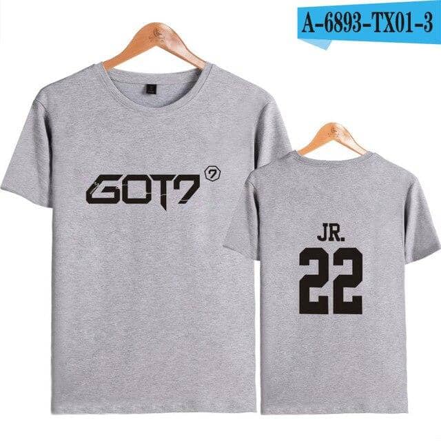 Kpop Newest Tommy GOT7 K-Pop Hip Hop Print Korean Women Short Sleeve GOT7 Kpop T-shirt Top Fashion Tee Shirt Plus Size Summer Clothes that you'll fall in love with. At an affordable price at KPOPSHOP, We sell a variety of Tommy GOT7 K-Pop Hip Hop Print Korean Women Short Sleeve GOT7 Kpop T-shirt Top Fashion Tee Shirt Plus Size Summer Clothes with Free Shipping.
