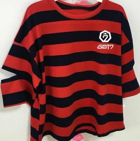 Frdun Tommy GOT7 STRIPED BEE PULLOVER 2021 NEW