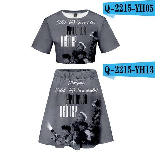 Kpop Newest Tommy NCT 127 Short skirt suit Beautiful Girl Short sleeve T-shirt and Short skirt suit Two Piece Casual New Style Sets that you'll fall in love with. At an affordable price at KPOPSHOP, We sell a variety of Tommy NCT 127 Short skirt suit Beautiful Girl Short sleeve T-shirt and Short skirt suit Two Piece Casual New Style Sets with Free Shipping.