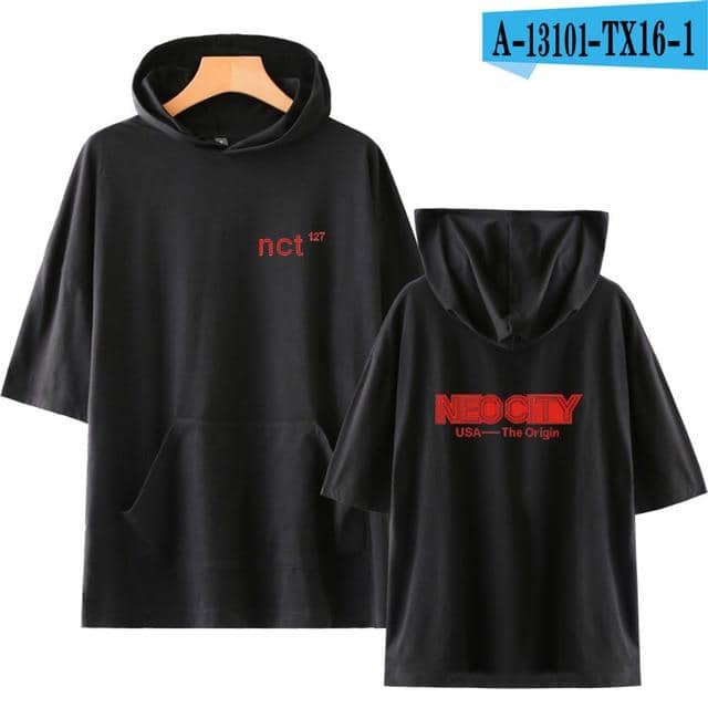Kpop Newest Tommy New NEO CITY ALBUM Cool Kpop Nct 127 Idol Short Sleeve Hoodies Women Men Loose T-shirt Korean Hip Hop Pullovers that you'll fall in love with. At an affordable price at KPOPSHOP, We sell a variety of Tommy New NEO CITY ALBUM Cool Kpop Nct 127 Idol Short Sleeve Hoodies Women Men Loose T-shirt Korean Hip Hop Pullovers with Free Shipping.