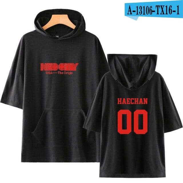 Kpop Newest Tommy New NEO CITY ALBUM Cool Kpop Nct 127 Idol Short Sleeve Hoodies Women Men Loose T-shirt Korean Hip Hop Pullovers that you'll fall in love with. At an affordable price at KPOPSHOP, We sell a variety of Tommy New NEO CITY ALBUM Cool Kpop Nct 127 Idol Short Sleeve Hoodies Women Men Loose T-shirt Korean Hip Hop Pullovers with Free Shipping.