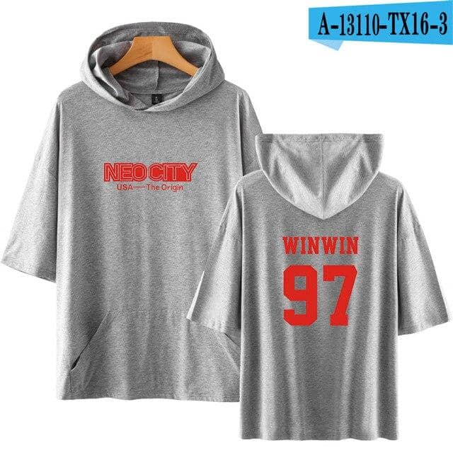 Kpop Newest Tommy New NEO CITY ALBUM Cool Kpop Nct 127 Idol Short Sleeve Hoodies Women Men Loose T-shirt Korean Hip Hop Pullovers that you'll fall in love with. At an affordable price at KPOPSHOP, We sell a variety of Tommy New NEO CITY ALBUM Cool Kpop Nct 127 Idol Short Sleeve Hoodies Women Men Loose T-shirt Korean Hip Hop Pullovers with Free Shipping.