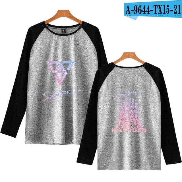 Kpop Newest Tommy SEVENTEEN New Album Fashion Print Tee Shirts Long Sleeve 201 Autumn Long Tshirt Women Fashion T-shirt Women 4XL that you'll fall in love with. At an affordable price at KPOPSHOP, We sell a variety of Tommy SEVENTEEN New Album Fashion Print Tee Shirts Long Sleeve 201 Autumn Long Tshirt Women Fashion T-shirt Women 4XL with Free Shipping.