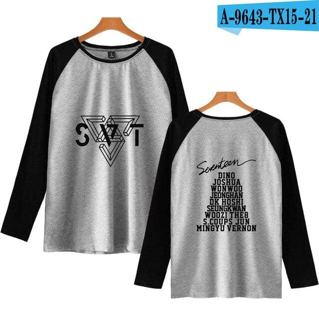 Kpop Newest Tommy SEVENTEEN New Album Fashion Print Tee Shirts Long Sleeve 201 Autumn Long Tshirt Women Fashion T-shirt Women 4XL that you'll fall in love with. At an affordable price at KPOPSHOP, We sell a variety of Tommy SEVENTEEN New Album Fashion Print Tee Shirts Long Sleeve 201 Autumn Long Tshirt Women Fashion T-shirt Women 4XL with Free Shipping.