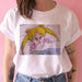 Kpopshop Originals - Funny Sailor Moon Women  Aesthetic 90s T-shirt Tops Tee Short Sleeve - Kpopshop