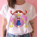Kpopshop Originals - Funny Sailor Moon Women  Aesthetic 90s T-shirt Tops Tee Short Sleeve - Kpopshop