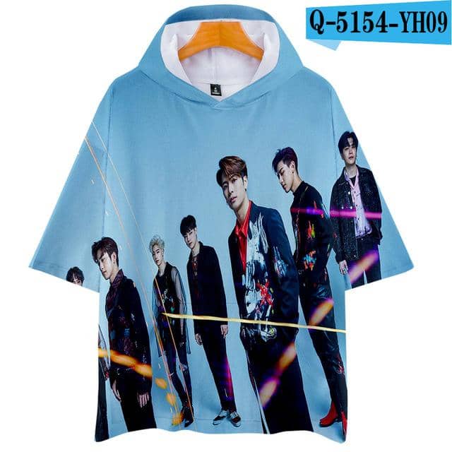 Kpop Newest GOT7 3D Hoodies New Short sleeve Fashion Summer T-shirt Cool and breathable Short Sleeve T-Shirt Kpop Casual for women that you'll fall in love with. At an affordable price at KPOPSHOP, We sell a variety of GOT7 3D Hoodies New Short sleeve Fashion Summer T-shirt Cool and breathable Short Sleeve T-Shirt Kpop Casual for women with Free Shipping.