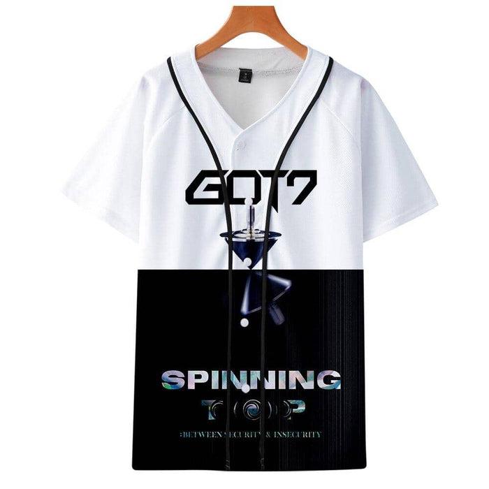 Kpop Newest GOT7 3D Printed Baseball T-shirts Women/Men Fashion Summer Short Sleeve Tshirt 2019 Hot Sale Casual Streetwear Clothes that you'll fall in love with. At an affordable price at KPOPSHOP, We sell a variety of GOT7 3D Printed Baseball T-shirts Women/Men Fashion Summer Short Sleeve Tshirt 2019 Hot Sale Casual Streetwear Clothes with Free Shipping.