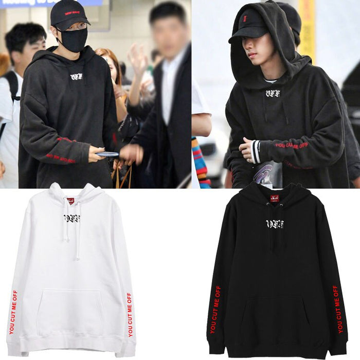 GOT7 Cotton Long Sleeve Hooded Oversized Hoodie Sweatshirt Fashion Loose Men Women Pullover Tracksuit Casual Full Print Regular
