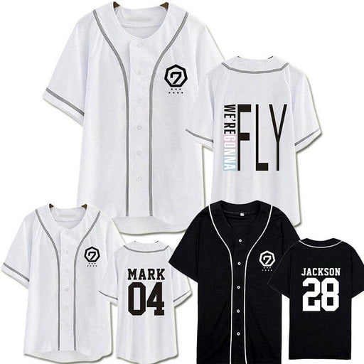 Kpop Newest GOT7 FLY IN SEOUL concert with the same paragraph clothes short-sleeved T-shirt shirt men and women lovers that you'll fall in love with. At an affordable price at KPOPSHOP, We sell a variety of GOT7 FLY IN SEOUL concert with the same paragraph clothes short-sleeved T-shirt shirt men and women lovers with Free Shipping.