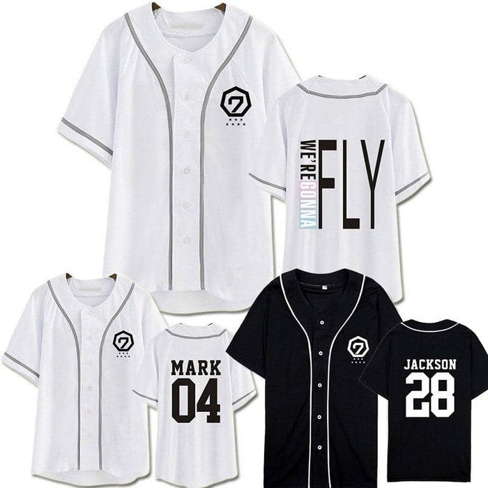 Kpop Newest GOT7 FLY IN SEOUL concert with the same paragraph clothes short-sleeved T-shirt shirt men and women lovers that you'll fall in love with. At an affordable price at KPOPSHOP, We sell a variety of GOT7 FLY IN SEOUL concert with the same paragraph clothes short-sleeved T-shirt shirt men and women lovers with Free Shipping.