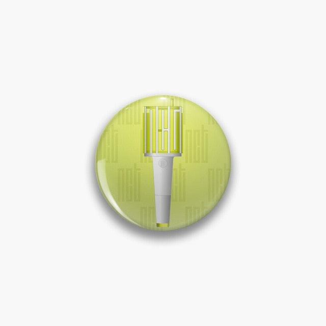 GOT7 IKON NCT SHINEE EXO Big Bang Light Stick Pattern Brooch Bag Clothing Decor
