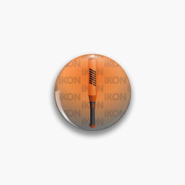 GOT7 IKON NCT SHINEE EXO Big Bang Light Stick Pattern Brooch Bag Clothing Decor