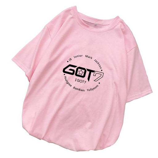 Kpop Newest GOT7 KPOP Tshirt Korean Style Tees Fans Support T Shirts Women Cotton Harajuku Casual Female Streetwear Clothes Camiseta Mujer that you'll fall in love with. At an affordable price at KPOPSHOP, We sell a variety of GOT7 KPOP Tshirt Korean Style Tees Fans Support T Shirts Women Cotton Harajuku Casual Female Streetwear Clothes Camiseta Mujer with Free Shipping.