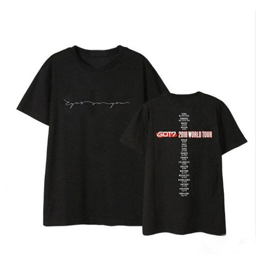 Kpop Newest GOT7 King Pigalle Concert 201 Patrol Eyes On You Album Celebrity Style Short Sleeve T-shirt Men And Women Summer Wear Sleeves that you'll fall in love with. At an affordable price at KPOPSHOP, We sell a variety of GOT7 King Pigalle Concert 201 Patrol Eyes On You Album Celebrity Style Short Sleeve T-shirt Men And Women Summer Wear Sleeves with Free Shipping.