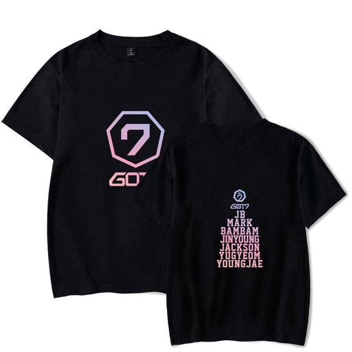 Kpop Newest GOT7 Korean Group Women's Kpop O-Neck Short Sleeves T Shirts Woman/Men's Summer Album Cotton T-shirt Hip Hop Streetwear T-Shirt that you'll fall in love with. At an affordable price at KPOPSHOP, We sell a variety of GOT7 Korean Group Women's Kpop O-Neck Short Sleeves T Shirts Woman/Men's Summer Album Cotton T-shirt Hip Hop Streetwear T-Shirt with Free Shipping.