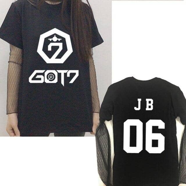Kpop Newest GOT7 Seoul concert peripheral clothes with the same paragraph short-sleeved T-shirt lace backing girls summer two-piece suit that you'll fall in love with. At an affordable price at KPOPSHOP, We sell a variety of GOT7 Seoul concert peripheral clothes with the same paragraph short-sleeved T-shirt lace backing girls summer two-piece suit with Free Shipping.