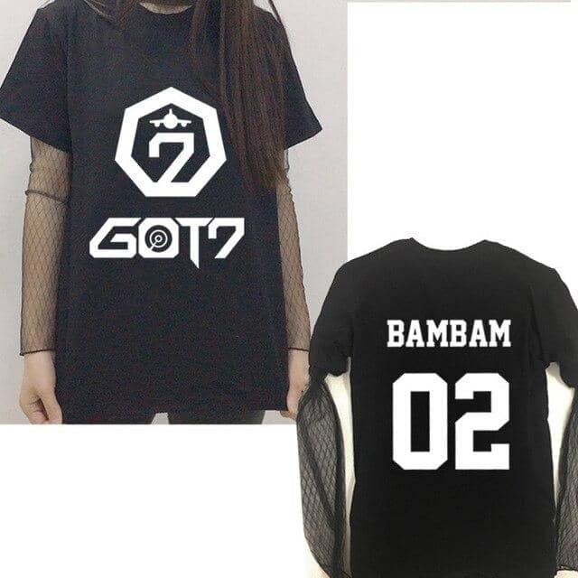 Kpop Newest GOT7 Seoul concert peripheral clothes with the same paragraph short-sleeved T-shirt lace backing girls summer two-piece suit that you'll fall in love with. At an affordable price at KPOPSHOP, We sell a variety of GOT7 Seoul concert peripheral clothes with the same paragraph short-sleeved T-shirt lace backing girls summer two-piece suit with Free Shipping.