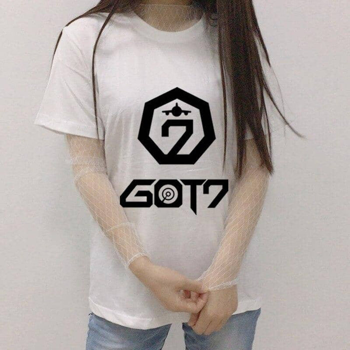 Kpop Newest GOT7 Seoul concert peripheral clothes with the same paragraph short-sleeved T-shirt lace backing girls summer two-piece suit that you'll fall in love with. At an affordable price at KPOPSHOP, We sell a variety of GOT7 Seoul concert peripheral clothes with the same paragraph short-sleeved T-shirt lace backing girls summer two-piece suit with Free Shipping.