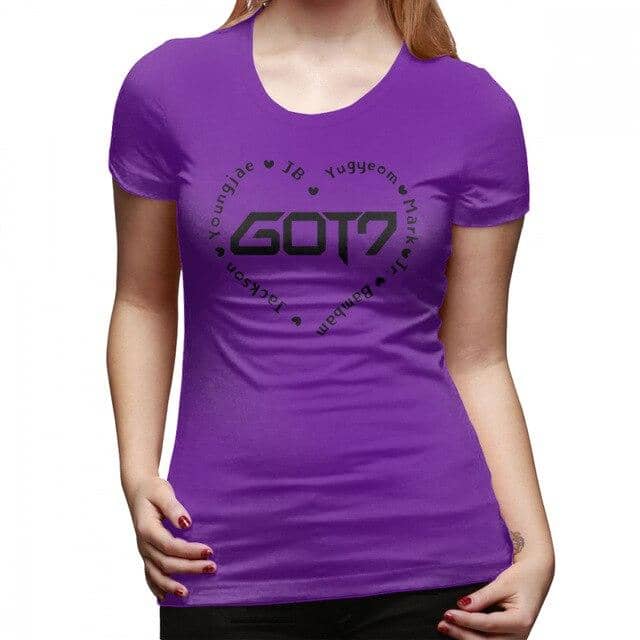 Kpop Newest Got 7 Kpop T-Shirt GOT7 Heart T Shirt Casual O Neck Women tshirt New Fashion Cotton Large Printed Short-Sleeve Ladies Tee Shirt that you'll fall in love with. At an affordable price at KPOPSHOP, We sell a variety of Got 7 Kpop T-Shirt GOT7 Heart T Shirt Casual O Neck Women tshirt New Fashion Cotton Large Printed Short-Sleeve Ladies Tee Shirt with Free Shipping.