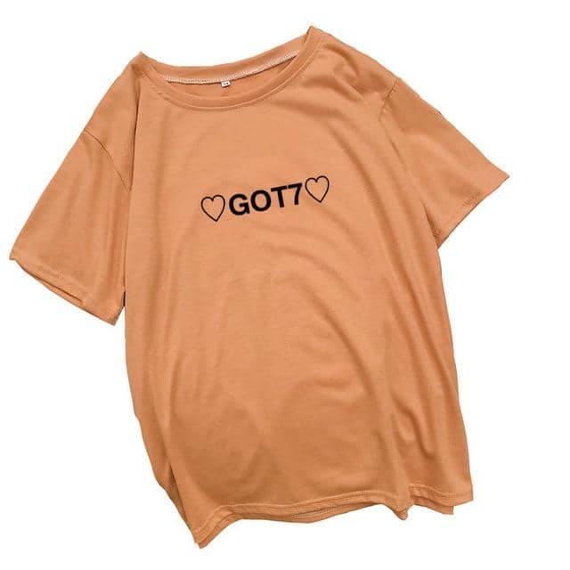 Kpop Newest Got7 Women Tshirt Summer Casual Kawaii Heart Printed T Shirt Korean Hipster Kpop Tops Streetwear Tumblr Harajuku Tee Shirt Femme that you'll fall in love with. At an affordable price at KPOPSHOP, We sell a variety of Got7 Women Tshirt Summer Casual Kawaii Heart Printed T Shirt Korean Hipster Kpop Tops Streetwear Tumblr Harajuku Tee Shirt Femme with Free Shipping.