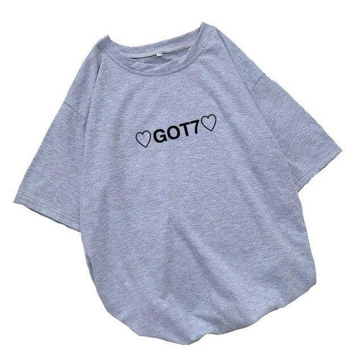 Kpop Newest Got7 Women Tshirt Summer Casual Kawaii Heart Printed T Shirt Korean Hipster Kpop Tops Streetwear Tumblr Harajuku Tee Shirt Femme that you'll fall in love with. At an affordable price at KPOPSHOP, We sell a variety of Got7 Women Tshirt Summer Casual Kawaii Heart Printed T Shirt Korean Hipster Kpop Tops Streetwear Tumblr Harajuku Tee Shirt Femme with Free Shipping.