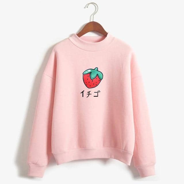 Kpop Newest Harajku Kawaii Pink Strawberry Print Pullovers Sweatshirt Tops Women Korean Kpop Casual Sweatshirts Schoolgirl Street Style Tops that you'll fall in love with. At an affordable price at KPOPSHOP, We sell a variety of Harajku Kawaii Pink Strawberry Print Pullovers Sweatshirt Tops Women Korean Kpop Casual Sweatshirts Schoolgirl Street Style Tops with Free Shipping.