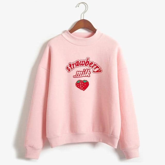 Kpop Newest Harajuku Kawaii Strawberry Hoodie Sweatshirt Women 2019 Korean Fashion Kpop Street Style Sweatshirts Schoolgirl Streetwear that you'll fall in love with. At an affordable price at KPOPSHOP, We sell a variety of Harajuku Kawaii Strawberry Hoodie Sweatshirt Women 2019 Korean Fashion Kpop Street Style Sweatshirts Schoolgirl Streetwear with Free Shipping.