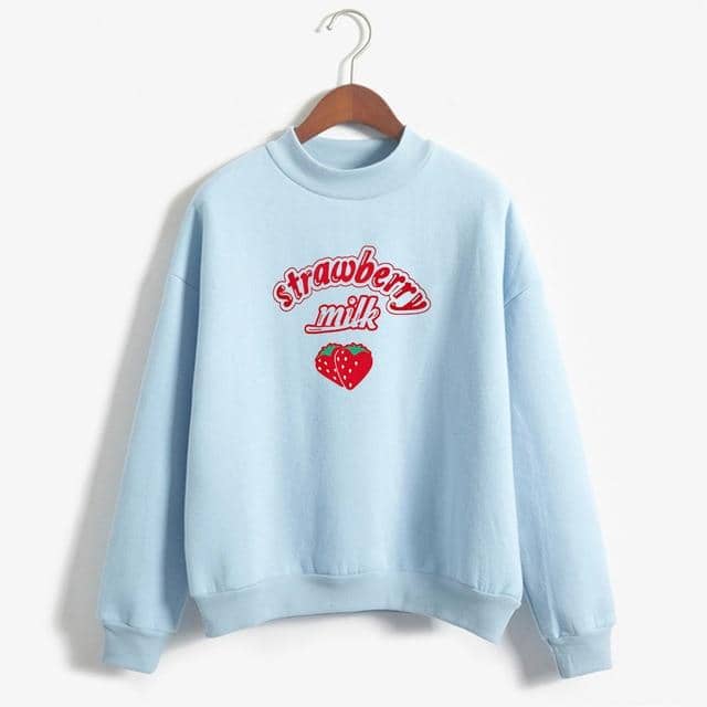 Kpop Newest Harajuku Kawaii Strawberry Hoodie Sweatshirt Women 2019 Korean Fashion Kpop Street Style Sweatshirts Schoolgirl Streetwear that you'll fall in love with. At an affordable price at KPOPSHOP, We sell a variety of Harajuku Kawaii Strawberry Hoodie Sweatshirt Women 2019 Korean Fashion Kpop Street Style Sweatshirts Schoolgirl Streetwear with Free Shipping.