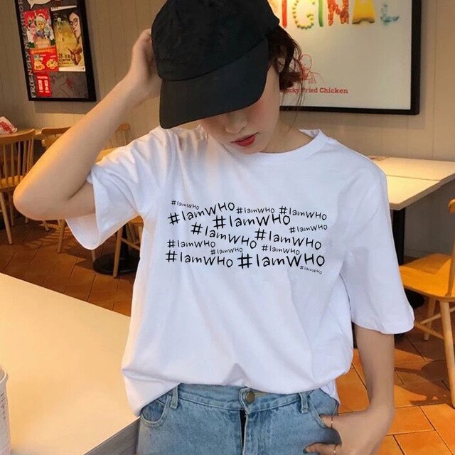 Stray Kids T-Shirt 90s Streetwear Summer T-shirts Stray Kids Women Top Female Hip Hop Clothes O-neck Casual Lady Tees Tops Shirts
