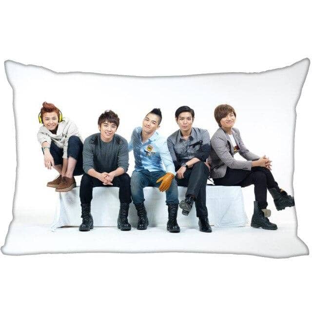 Kpop Newest Hot Custom KPOP BIGBANG Rectangular Pillowcase Home Bedroom Living Room Silk Pillowcase Two Sides Printing More Size that you'll fall in love with. At an affordable price at KPOPSHOP, We sell a variety of Hot Custom KPOP BIGBANG Rectangular Pillowcase Home Bedroom Living Room Silk Pillowcase Two Sides Printing More Size with Free Shipping.