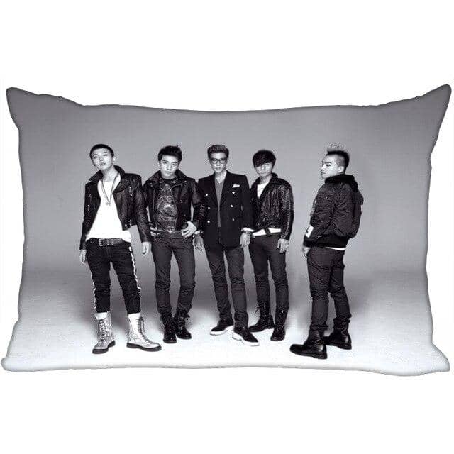 Kpop Newest Hot Custom KPOP BIGBANG Rectangular Pillowcase Home Bedroom Living Room Silk Pillowcase Two Sides Printing More Size that you'll fall in love with. At an affordable price at KPOPSHOP, We sell a variety of Hot Custom KPOP BIGBANG Rectangular Pillowcase Home Bedroom Living Room Silk Pillowcase Two Sides Printing More Size with Free Shipping.