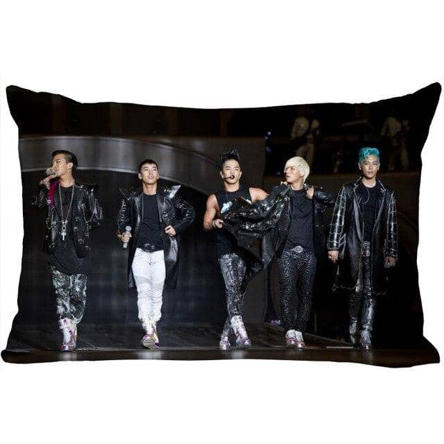 Kpop Newest Hot Custom KPOP BIGBANG Rectangular Pillowcase Home Bedroom Living Room Silk Pillowcase Two Sides Printing More Size that you'll fall in love with. At an affordable price at KPOPSHOP, We sell a variety of Hot Custom KPOP BIGBANG Rectangular Pillowcase Home Bedroom Living Room Silk Pillowcase Two Sides Printing More Size with Free Shipping.