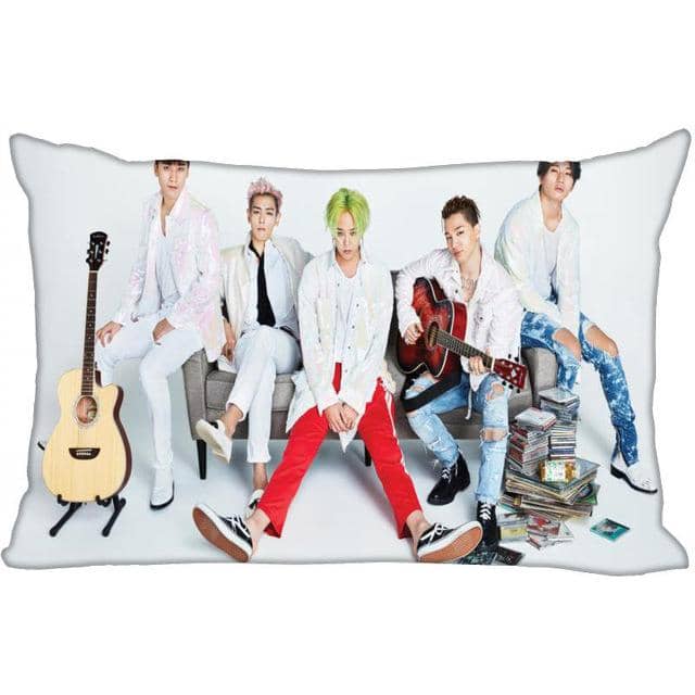 Kpop Newest Hot Custom KPOP BIGBANG Rectangular Pillowcase Home Bedroom Living Room Silk Pillowcase Two Sides Printing More Size that you'll fall in love with. At an affordable price at KPOPSHOP, We sell a variety of Hot Custom KPOP BIGBANG Rectangular Pillowcase Home Bedroom Living Room Silk Pillowcase Two Sides Printing More Size with Free Shipping.